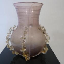 Vase en verre soufflé Murano