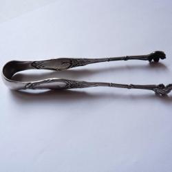 Pince à sucres argent massif France Minerve