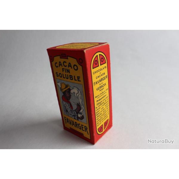 Boite chocolat FAVARGER 1910/30 collections publicits