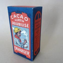 Boite chocolat FAVARGER 1910/30 collections publicités