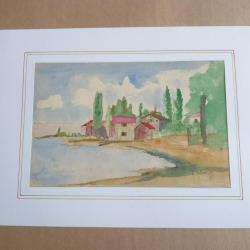 Aquarelle La Bollotte