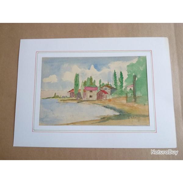 Aquarelle La Bollotte