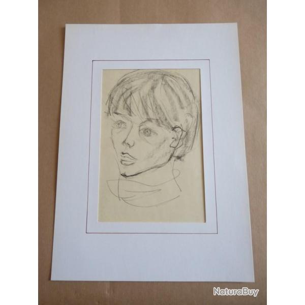 Dessin au crayon Henri par Nicole B.