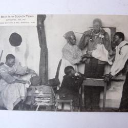 CPA US Noir Américain  La pèse   cartes postales