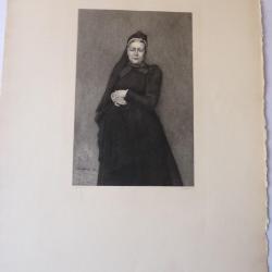 Gravure originale J. Lefebvre Ad. Didier