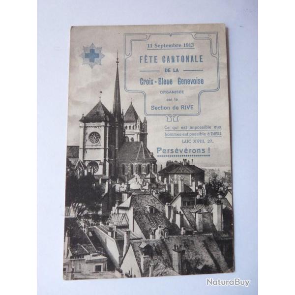 CPA Suisse F�te Cantonale de la Croix-Bleue Genevoise