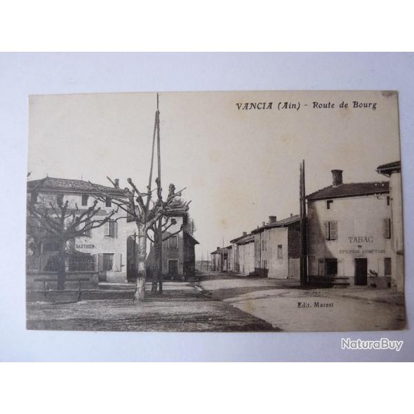 CPA 01 Vancia ( Ain ) - Route de Bourg