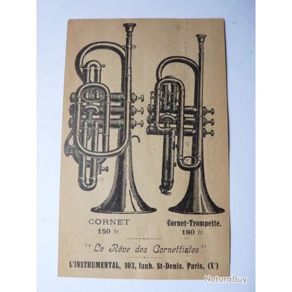 CPA  Le R�ve des Cornettistes  musique