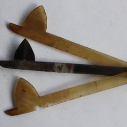 Flamme à saigner de vétérinaire début XIXe siècle