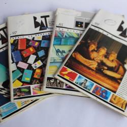 Lot revues Bat L'aventure de la communication magazines 1986/88