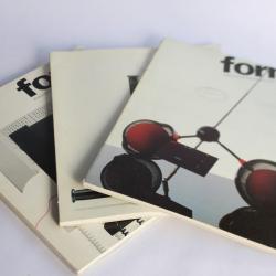 Lot revues Form Design Suédois magazines 1988/91