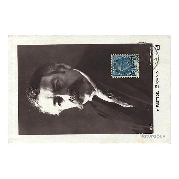 Carte-maximum France n� 291 - Aristide Briand