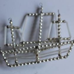 D&eacute;coration sapin de No&euml;l bateau Christbaumschmuck