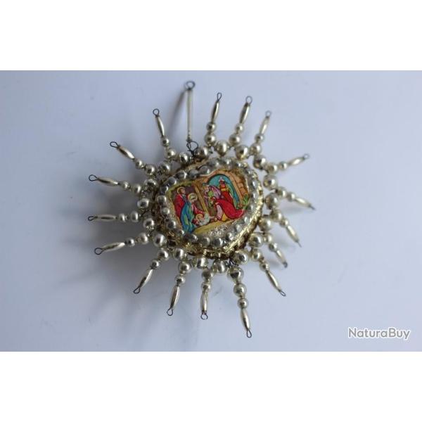 D�coration sapin de No�l coeur cr�che Christbaumschmuck