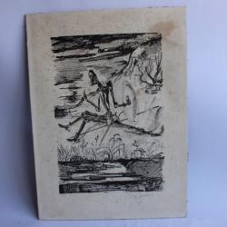 Gravure Maurice CROZET Don Quichotte de la Manche 1931