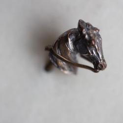 &Eacute;pingle &agrave; cravate cheval &eacute;quitation