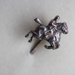 &Eacute;pingle &agrave; cravate cheval cavalier &eacute;quitation
