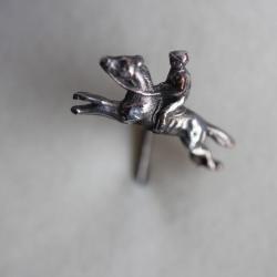 &Eacute;pingle &agrave; cravate cheval cavalier &eacute;quitation