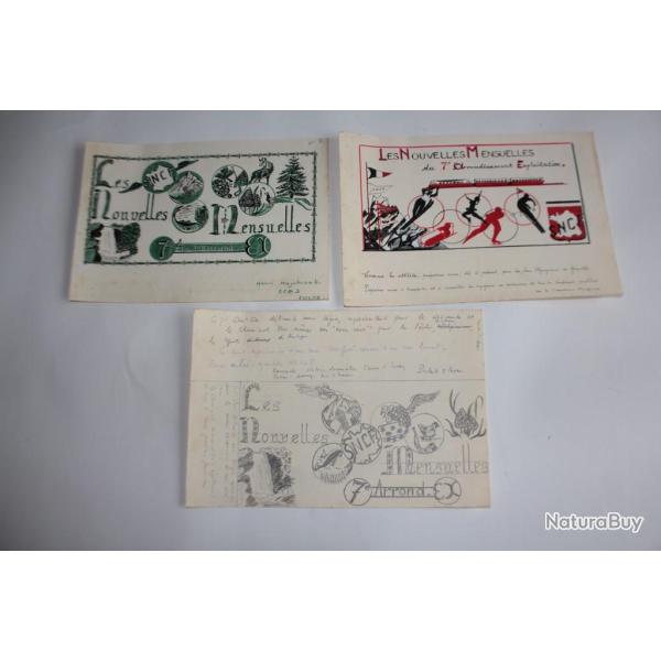 Dessin Projet couverture Magasine SNCF Les nouvelles Mensuelles 1968