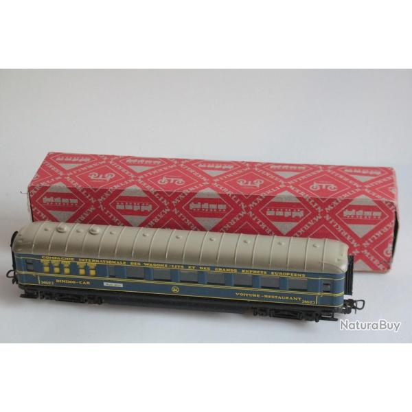 MARKLIN HO 346/2 J Voiture restaurant 4009 neuf