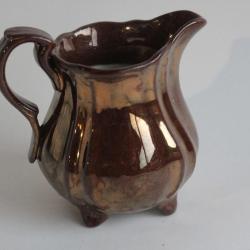 Pichet fa&iuml;ence Jersey XIXe si&egrave;cle