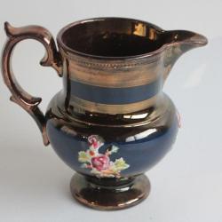 Pichet fa&iuml;ence Jersey XIXe si&egrave;cle