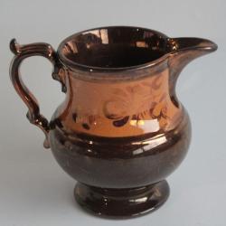 Pichet fa&iuml;ence Jersey XIXe si&egrave;cle