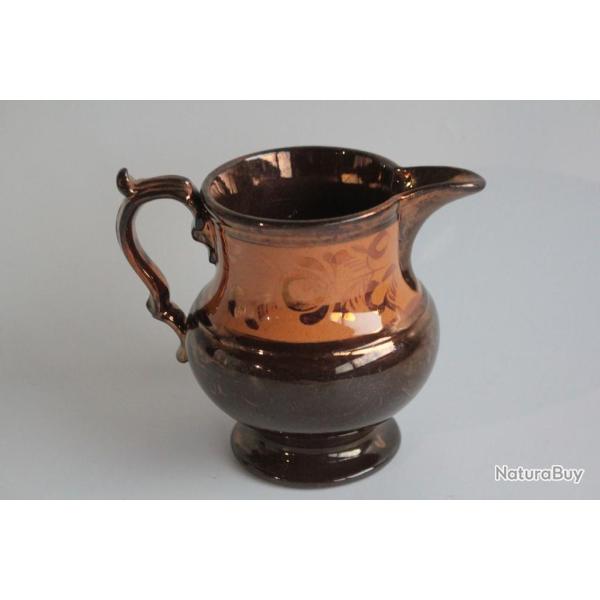 Pichet fa�ence Jersey XIXe si�cle