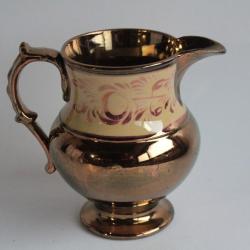 Pichet fa&iuml;ence Jersey XIXe si&egrave;cle