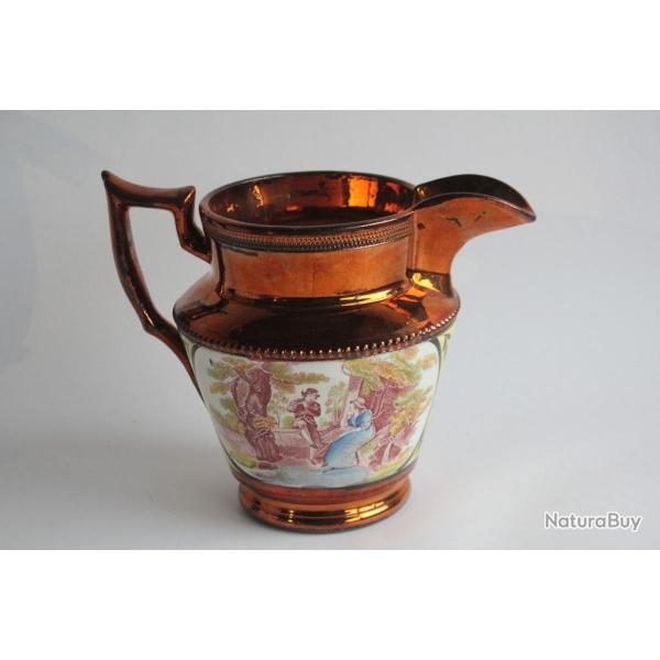Pichet fa�ence Jersey XIXe si�cle