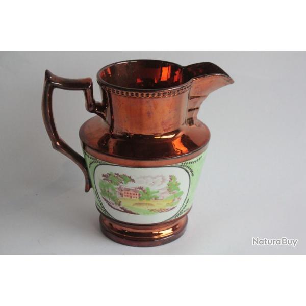 Pichet fa�ence Jersey XIXe si�cle