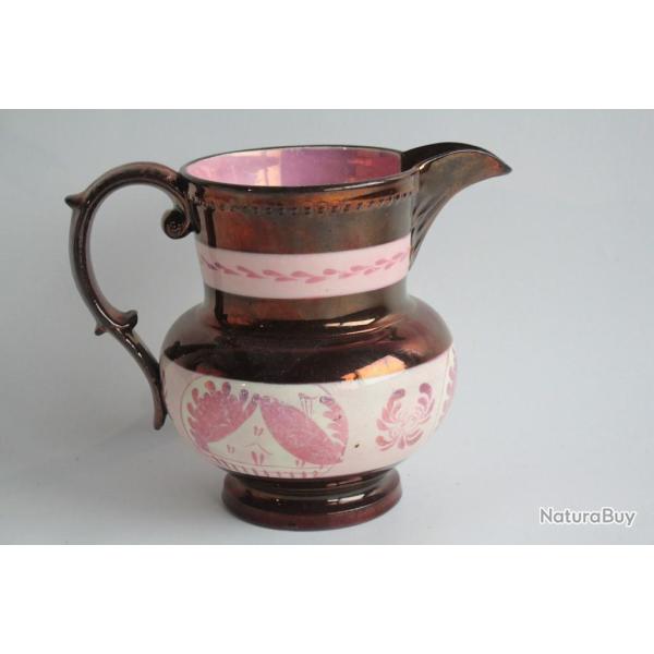 Pichet fa�ence Jersey XIXe si�cle