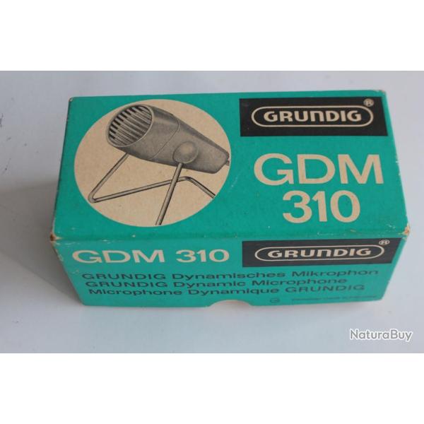 Microphone dynamique Grundig GDM 310
