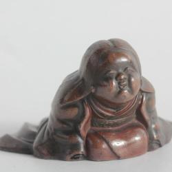 Déesse de la joie Otafuku Okame Japon XIXe siècle