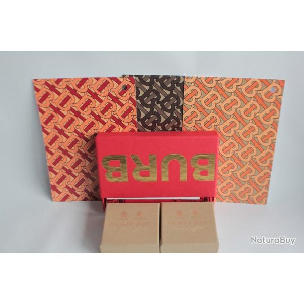 Lot emballage cadeau Burberry