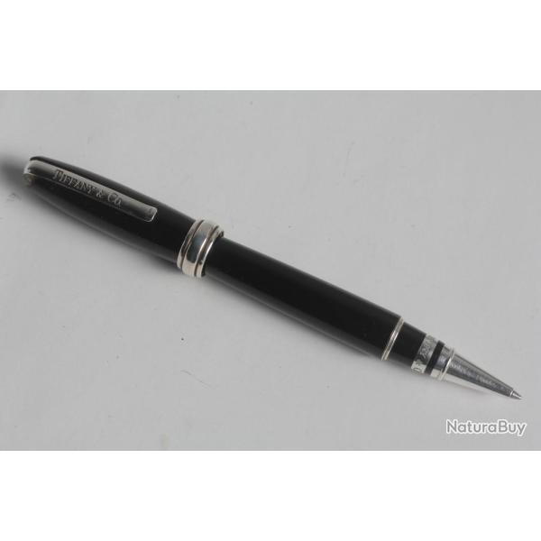 TIFFANY & Co Stylo bille Tesoro Argent Bak�lite