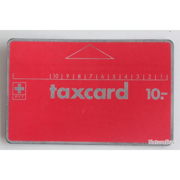 T�l�carte L&G Taxcard 10 PTT Suisse C0 192 011 1982