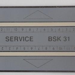 Télécarte Suisse Landis & Gyr Service BSK 31