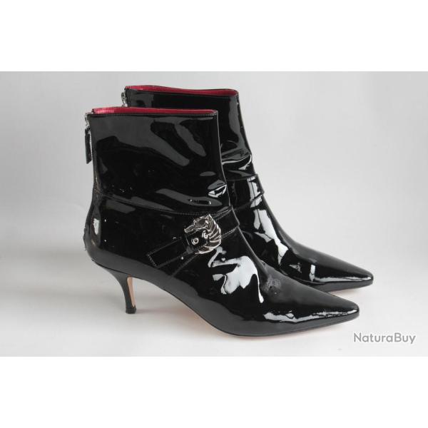 Bottines DORATEYMUR cuir vernis noir T42