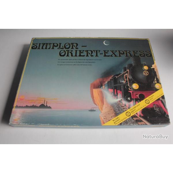 Jeux de soci�t� simplon orient-Express mondo AL/FR/IT 1987