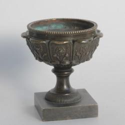 Ancien Brûle encens bronze France