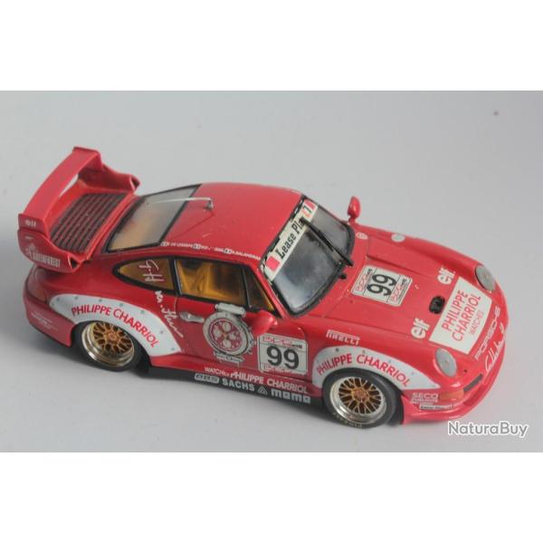 VITESSE 1/43 Porsche 911 GT2 Elf Haberthur Racing 1996 Charriol