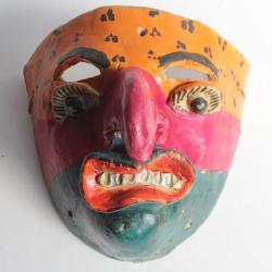 Masque céramique Mexico Art populaire