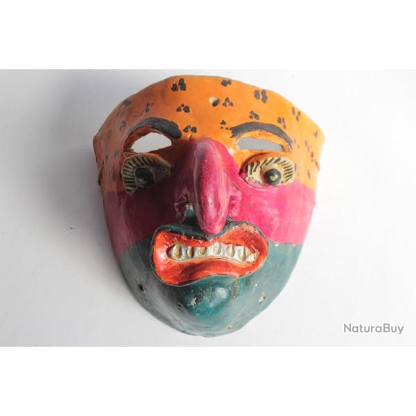 Masque c�ramique Mexico Art populaire