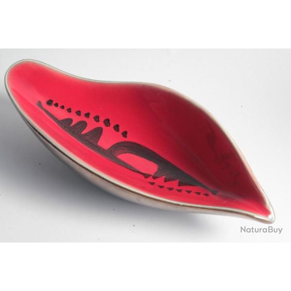 Coupe vide poche c�ramique Elchinger vintage 1950