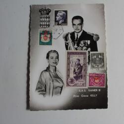 Carte Maximum Monaco Rainer III FDC 1954