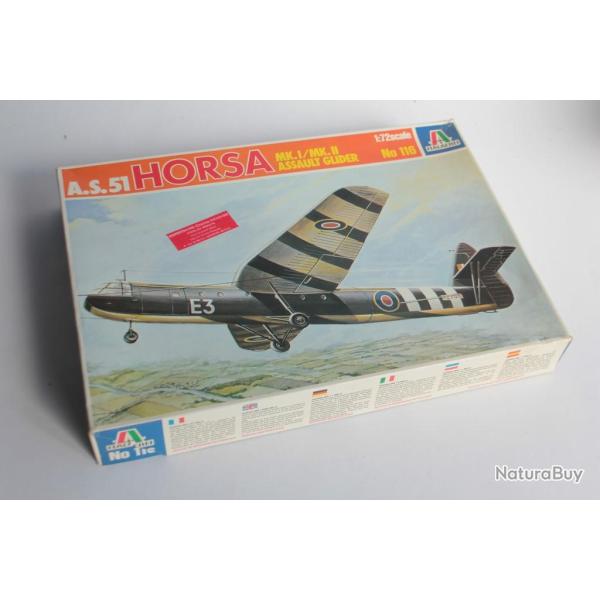 Maquette Avion kit Italaerei A.S.51 Horsa Mk.I/Mk.II Assault Glider