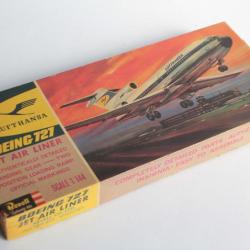 Maquette Avion kit Revell H-240 Boeing 727 Jet Air Liner Lufthansa