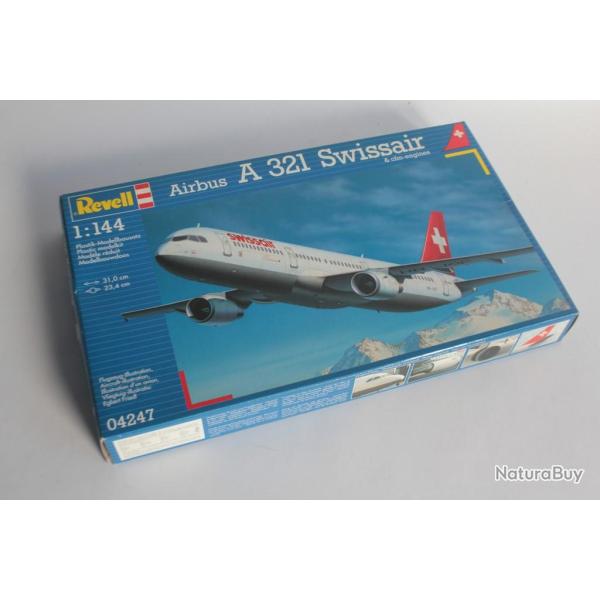 Maquette Avion kit Revell n�4247 Airbus A 321 Swissair