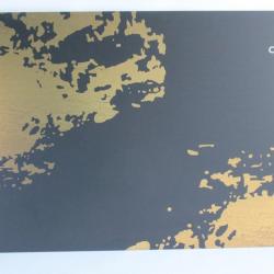 MONTBLANC Publicité stylo Meisterstück Calligraphy gold leaf flexible nib